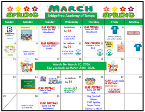   ✨March 2026 Activity Calendar ✨
